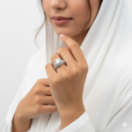 انگشتر جواهر نقره